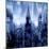 NYC - Reflections in Blue I-Kate Carrigan-Mounted Art Print