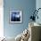 NYC - Reflections in Blue II-Kate Carrigan-Framed Art Print displayed on a wall