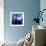 NYC - Reflections in Blue II-Kate Carrigan-Framed Art Print displayed on a wall