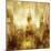 NYC - Reflections in Gold I-Kate Carrigan-Mounted Art Print