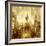 NYC - Reflections in Gold I-Kate Carrigan-Framed Art Print