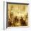 NYC - Reflections in Gold II-Kate Carrigan-Framed Premium Giclee Print