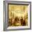 NYC - Reflections in Gold II-Kate Carrigan-Framed Art Print