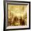 NYC - Reflections in Gold II-Kate Carrigan-Framed Art Print