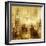 NYC - Reflections in Gold II-Kate Carrigan-Framed Art Print