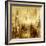 NYC - Reflections in Gold II-Kate Carrigan-Framed Art Print