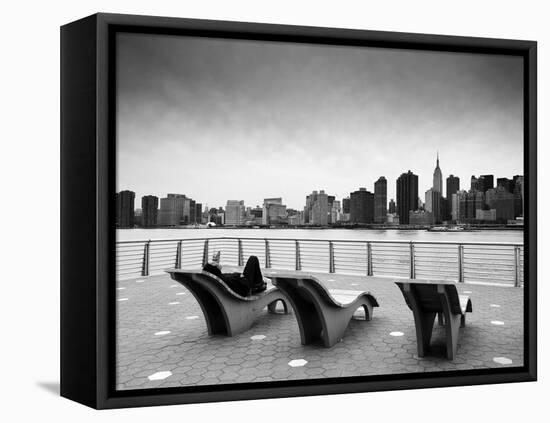 NYC Relax-Nina Papiorek-Framed Premier Image Canvas