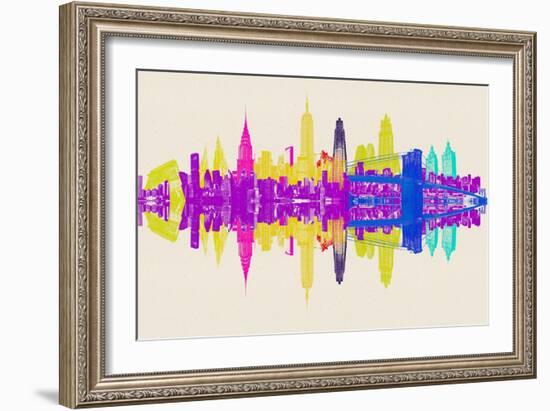 Nyc Screened-GI ArtLab-Framed Giclee Print