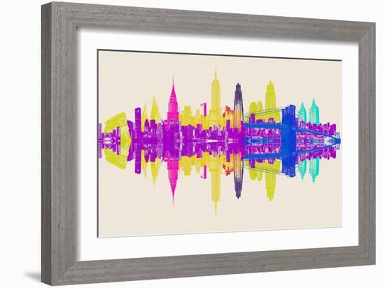 Nyc Screened-GI ArtLab-Framed Giclee Print