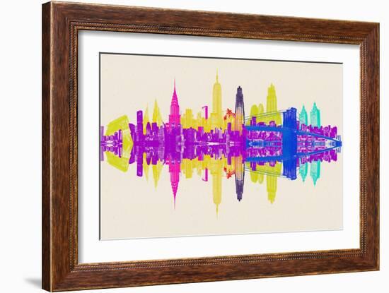 Nyc Screened-GI ArtLab-Framed Giclee Print