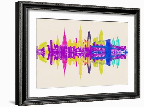 Nyc Screened-GI ArtLab-Framed Giclee Print