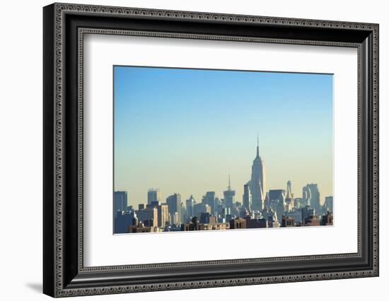 NYC Silhouettes II-Sonja Quintero-Framed Photographic Print