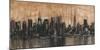 NYC Skyline 1-Dario Moschetta-Mounted Art Print