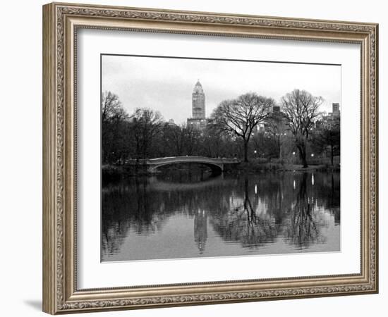 NYC Skyline V-Jeff Pica-Framed Photographic Print