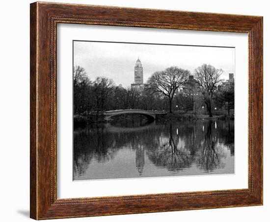 NYC Skyline V-Jeff Pica-Framed Photographic Print