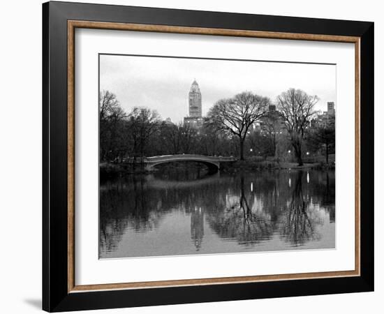 NYC Skyline V-Jeff Pica-Framed Photographic Print