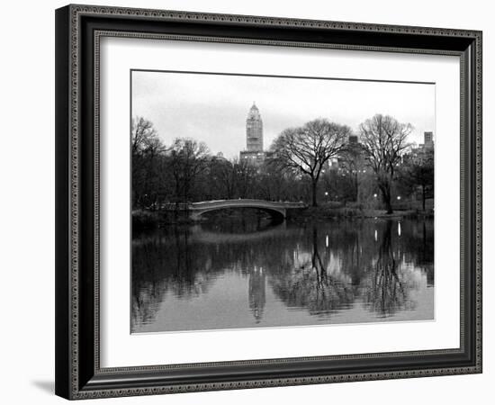 NYC Skyline V-Jeff Pica-Framed Photographic Print