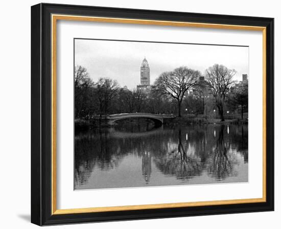 NYC Skyline V-Jeff Pica-Framed Photographic Print