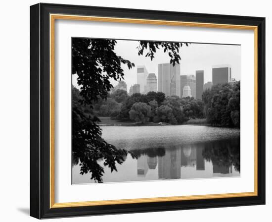 NYC Skyline X-Jeff Pica-Framed Photographic Print