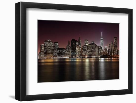 Nyc Skyline-Nicolás Merino-Framed Photographic Print