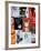 NYC Street Art - Patchwork of Old Posters of Broadway Musicals - Times Square - Manhattan-Philippe Hugonnard-Framed Photographic Print