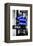 NYC Street Signs in Manhattan by Night - 34th Street, Seventh Avenue and Fashion Avenue Signs-Philippe Hugonnard-Framed Premier Image Canvas