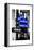 NYC Street Signs in Manhattan by Night - 34th Street, Seventh Avenue and Fashion Avenue Signs-Philippe Hugonnard-Framed Premier Image Canvas