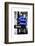 NYC Street Signs in Manhattan by Night - 34th Street, Seventh Avenue and Fashion Avenue Signs-Philippe Hugonnard-Framed Photographic Print