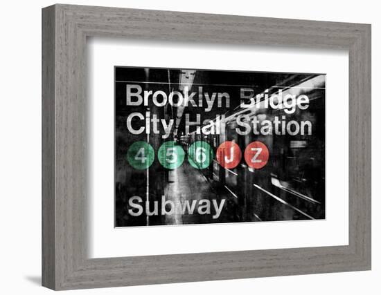 NYC Subway Station I-Luke Wilson-Framed Photo