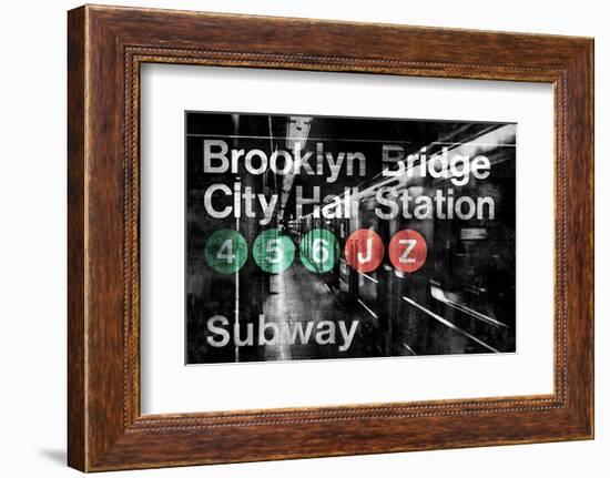 NYC Subway Station I-Luke Wilson-Framed Photo