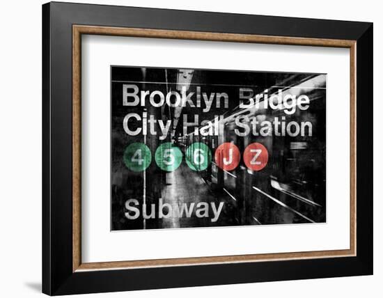 NYC Subway Station I-Luke Wilson-Framed Photo