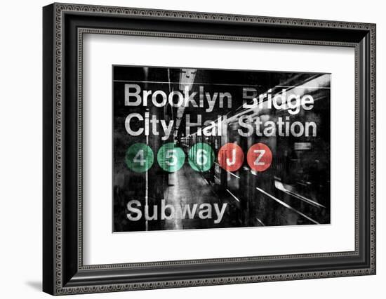 NYC Subway Station I-Luke Wilson-Framed Photo