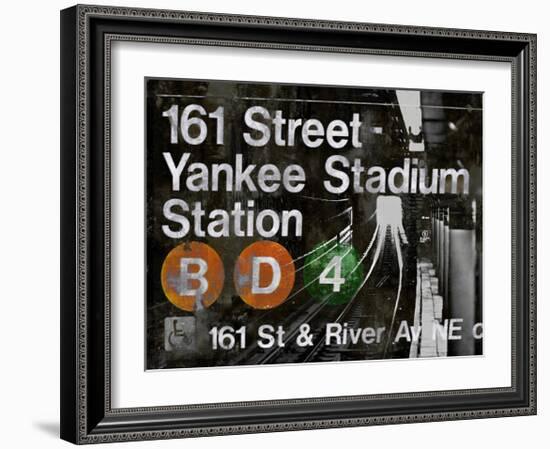 NYC Subway Station II-Luke Wilson-Framed Giclee Print