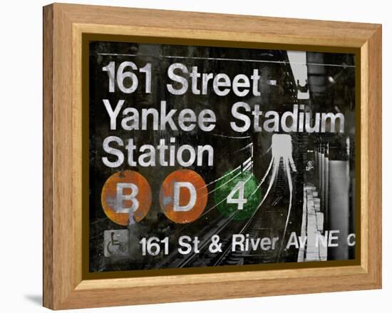 NYC Subway Station II-Luke Wilson-Framed Stretched Canvas