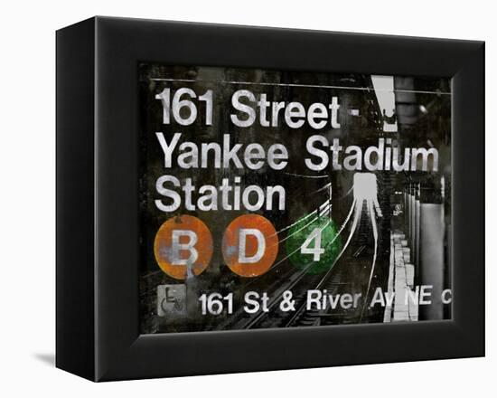 NYC Subway Station II-Luke Wilson-Framed Stretched Canvas