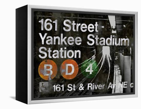 NYC Subway Station II-Luke Wilson-Framed Stretched Canvas