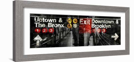 NYC Subway Station III-Luke Wilson-Framed Photo