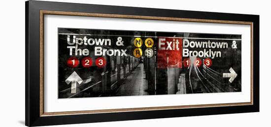 NYC Subway Station III-Luke Wilson-Framed Photo