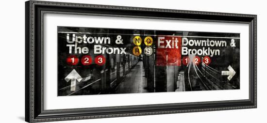 NYC Subway Station III-Luke Wilson-Framed Photo