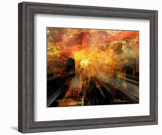 Nyc Sunlight-rolffimages-Framed Art Print