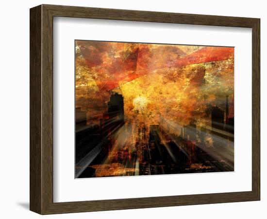 Nyc Sunlight-rolffimages-Framed Art Print