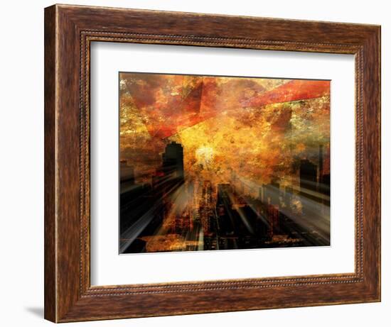 Nyc Sunlight-rolffimages-Framed Art Print