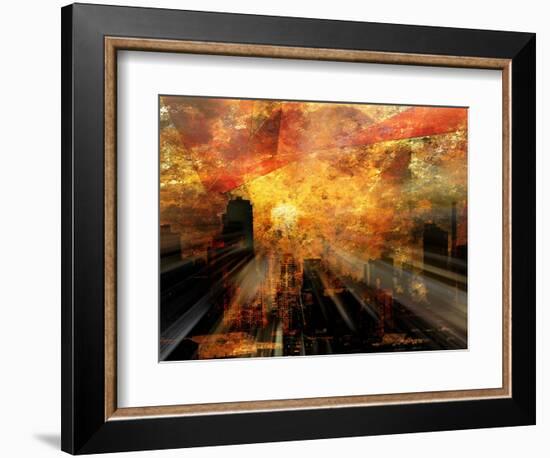 Nyc Sunlight-rolffimages-Framed Art Print