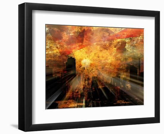 Nyc Sunlight-rolffimages-Framed Art Print