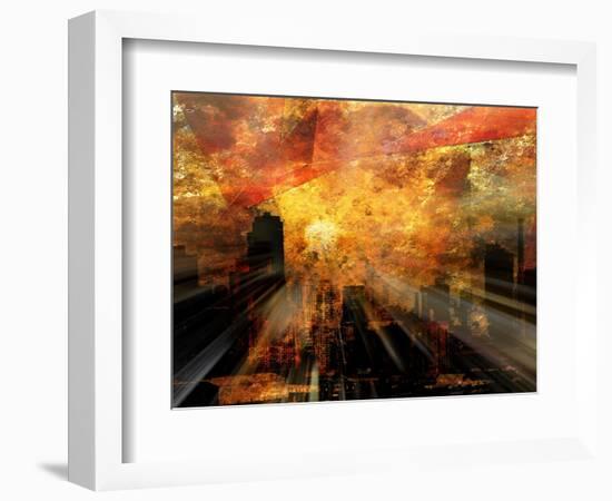 Nyc Sunlight-rolffimages-Framed Art Print