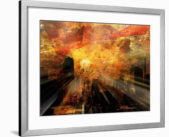 Nyc Sunlight-rolffimages-Framed Art Print