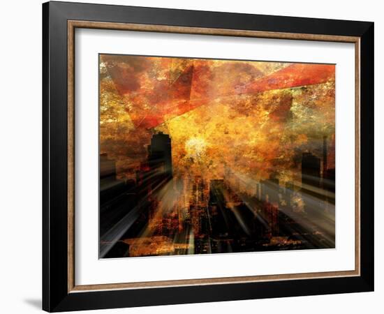 Nyc Sunlight-rolffimages-Framed Art Print