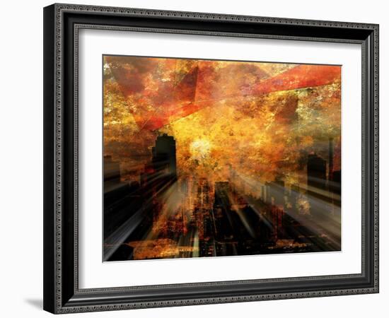 Nyc Sunlight-rolffimages-Framed Art Print