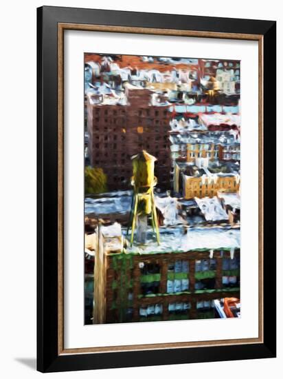 NYC Tank - In the Style of Oil Painting-Philippe Hugonnard-Framed Giclee Print
