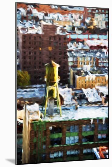 NYC Tank - In the Style of Oil Painting-Philippe Hugonnard-Mounted Giclee Print